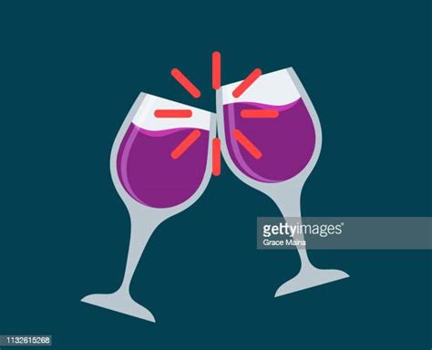 Red Wine Glass Icon Photos and Premium High Res Pictures - Getty Images