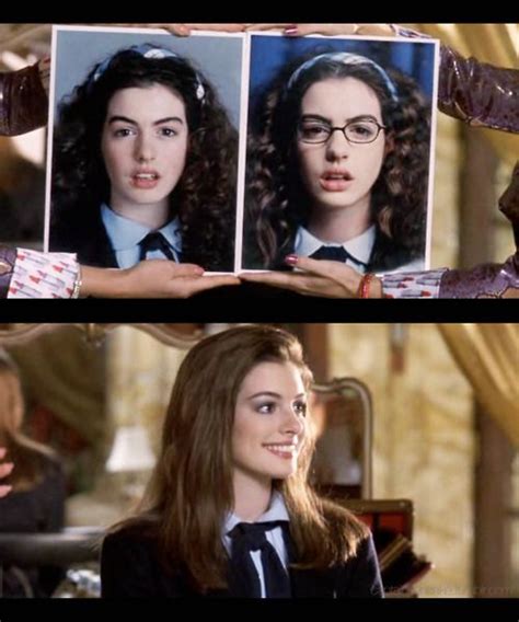 Anne Hathaway Before And After Princess Diaries