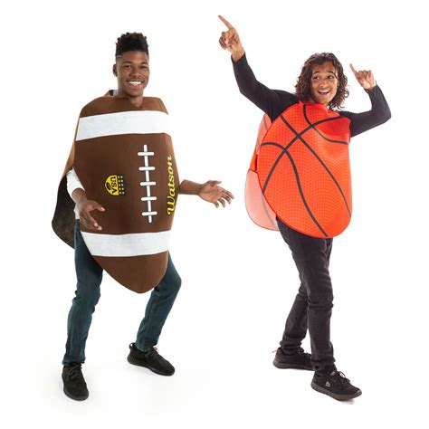 Basketball & Football Halloween Couples Costume - Funny Adult Sports ...