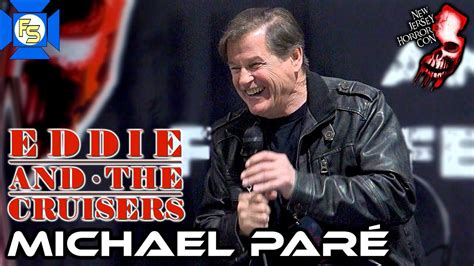 EDDIE AND THE CRUISERS Michael Paré Panel – NJHC March 2023 - YouTube