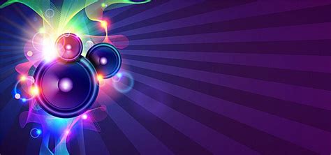 Audio Entertainment Posters Carnival Blue Background, Wallpaper ...