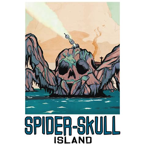 Spider-Skull Island 13"x19" Poster – Rocket Pop Inc.