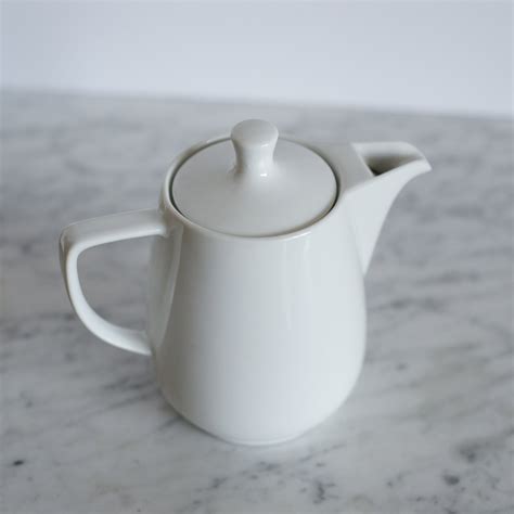 Melitta White Porcelain Coffee Carafe, Germany — HAUS THEORY