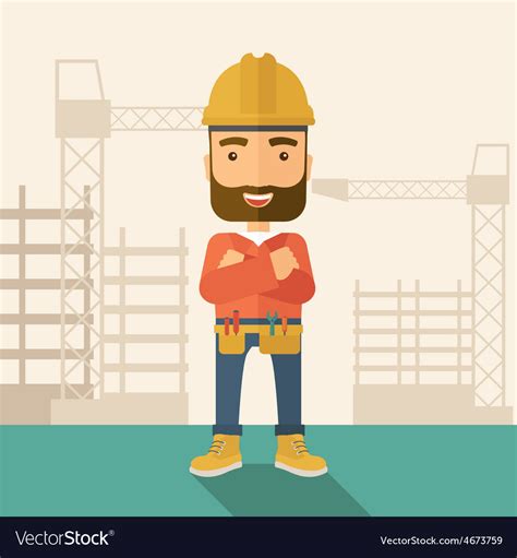 Construction worker Royalty Free Vector Image - VectorStock