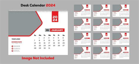 Desk Calendar 2024 Vector Art, Icons, and Graphics for Free Download