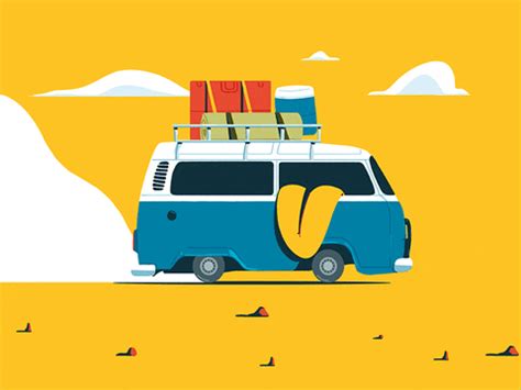 Road Trip Animation GIF - Find & Share on GIPHY