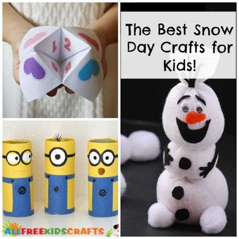 Make the Most of Snow Days With These Easy Crafts for Kids!