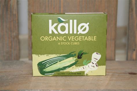 KALLO Organic Vegetable Stock Cubes (6 cubes) | Organically Speaking Shop