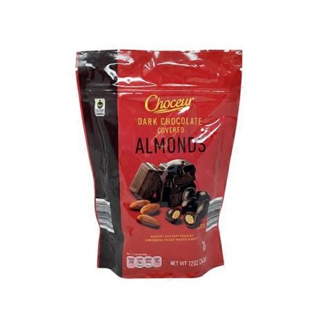 Choceur Dark Chocolate Covered Almonds (12 oz) - Instacart