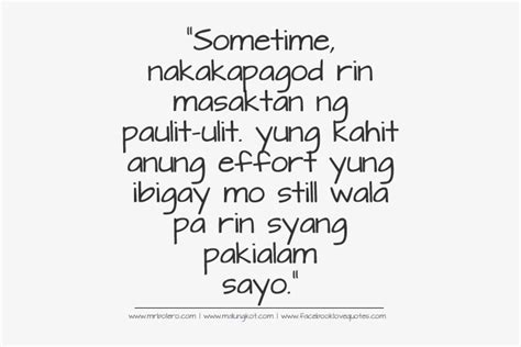 Quotes About Love Tagalog