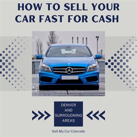 How to Sell Your Car Fast for Cash in Denver - SellMyCarColorado