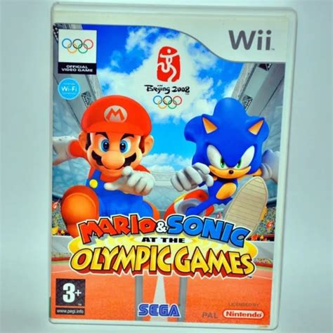 MARIO & SONIC at The Olympic Games Beijing 2008 Wii I Pre-owned ...