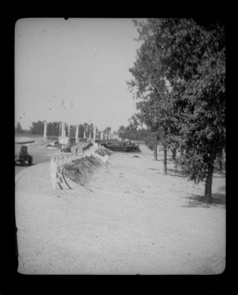 Kehl side of pontoon bridge over the Rhine between Kehl, Germany, and ...