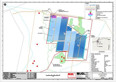 Project Layout - White Rock Solar Farm