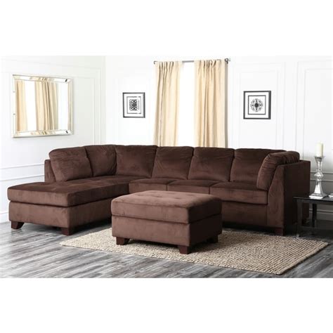 Shop Abbyson Delano Sectional Sofa and Storage Ottoman Set - Free Shipping Today - Overstock.com ...