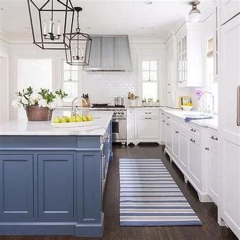 50+ Preppy Kitchen Inspiration 3 – Furniture Inspiration | Blue kitchen ...