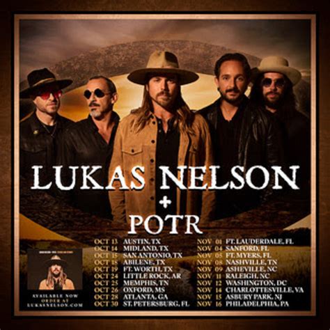 Lukas Nelson & POTR confirm 2023 fall headline tour | Grateful Web