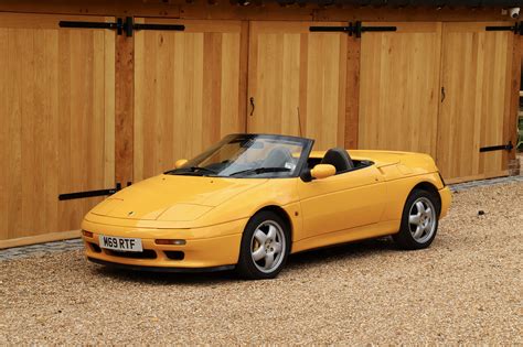 Lotus Elan S2 M100, 1995. Norfolk Mustard with Raven leather interior - UK Sports CarsUK Sports Cars