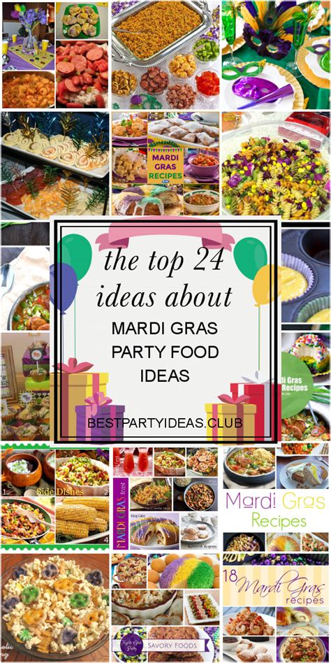 The top 24 Ideas About Mardi Gras Party Food Ideas | Mardi gras party food, Mardi gras desserts ...