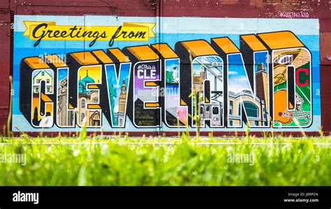 Ohio City Cleveland Sign Stock Photo - Alamy