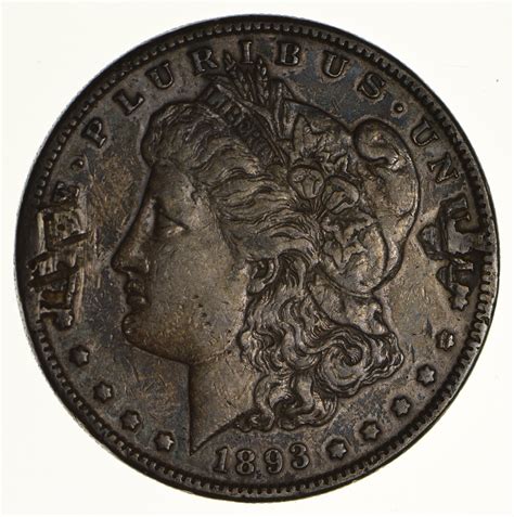 1893-S Morgan Silver Dollar - Circulated | Property Room