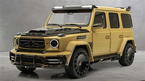 Mansory Shows Off Desert-Themed Mercedes G63 With 899 HP