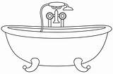 Bathtub coloring page  ColouringPages sketch template