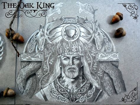 The Oak and the Antler: At Last, The Oak King has arrived!