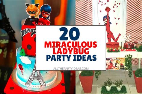 18+ CREATIVE Miraculous Ladybug Party Ideas [FREE Printables]