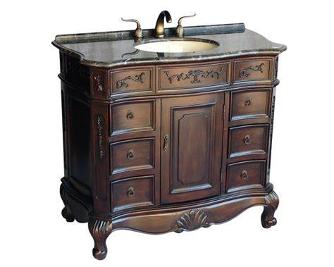 40" Antique Style Single Sink Bathroom Vanity Model 4000-MXC