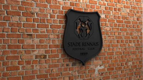 Stade Rennais FC Logo - 3D Print Model by waelmoussa