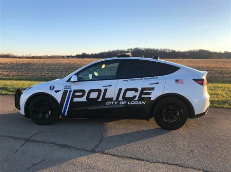 Logan Police Department Receives First Tesla Police Cruiser - Scioto Post