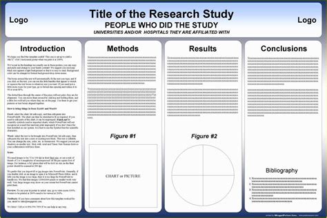 Free Powerpoint Poster Templates Of Posters4research Free Powerpoint Scientific Poster Templates ...