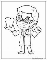 20 Dentist Coloring Pages Free PDF Printables sketch template