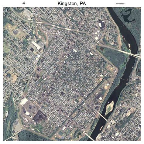 Aerial Photography Map of Kingston, PA Pennsylvania