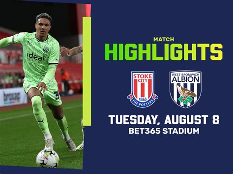 Carabao Cup Highlights | Stoke City v Albion | West Bromwich Albion