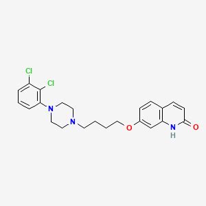 Dehydroaripiprazole | C23H25Cl2N3O2 | CID 10114519 - PubChem