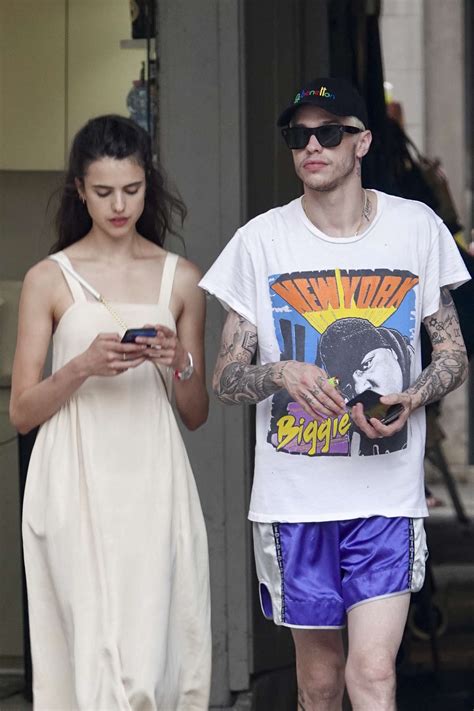 Margaret Qualley and Pete Davidson - Out in Venice-13 | GotCeleb