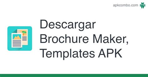 Brochure Maker, Templates APK (Android App) - Descarga Gratis