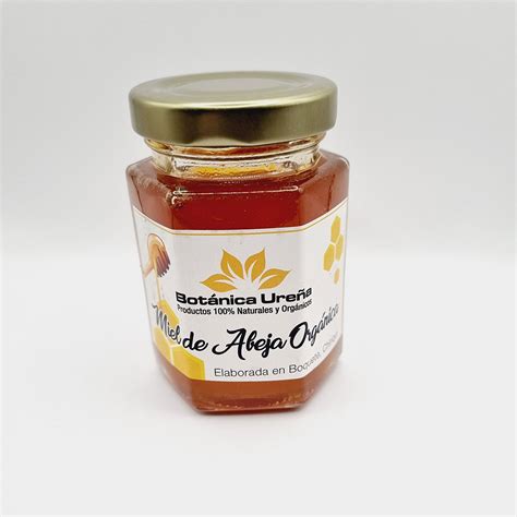 Miel de abeja orgánica - Botánico Diomedes Ureña