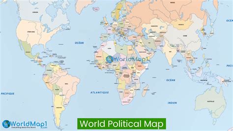 Map of World Countries - Guide of the World