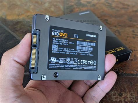 Samsung SSD 870 QVO Review: An Excellent Upgrade | Dong Knows Tech