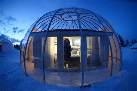 Igloo accommodation in Scandinavia