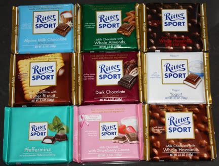 Ritter-Sport: New (and Old?) Chocolate Bars FTW | Candy Gurus