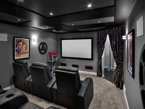 45 Inexpensive Small Movie Room Design Ideas For Family | Home theater ...