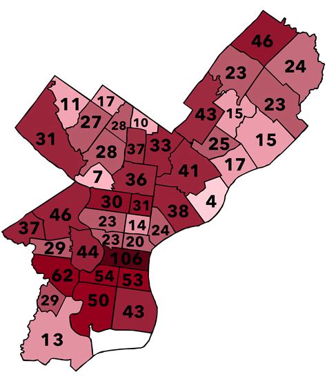 Philadelphia Zip Code Map The Asthma Files Map - vrogue.co