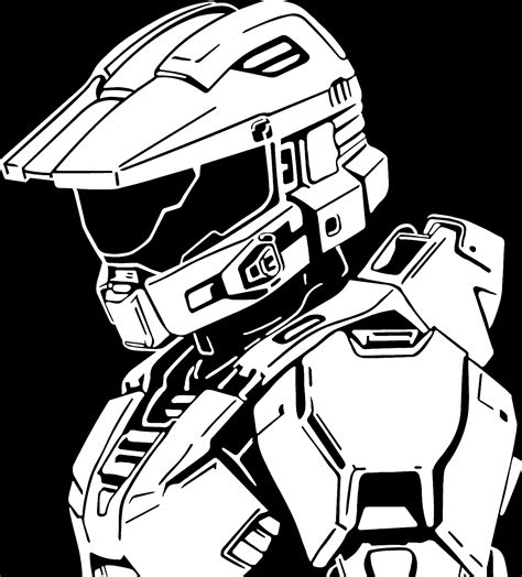 Master Chief SVG - Etsy