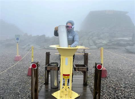 Mt. Washington summit sees wettest July ever recorded | WBUR News