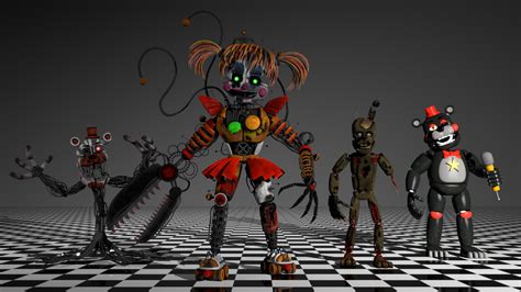 Thomas Honeybell - Freddy Fazbear's Pizzeria Simulator Fan-Made Scrap 3D models