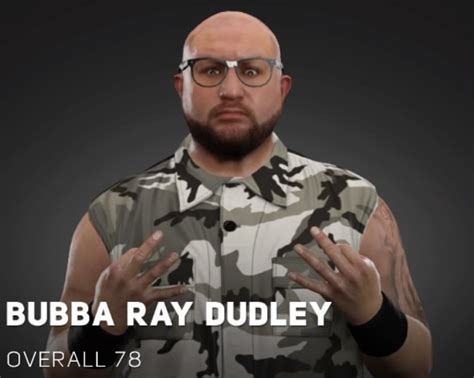 Bubba Ray Dudley | WWE 2K Wiki | Fandom